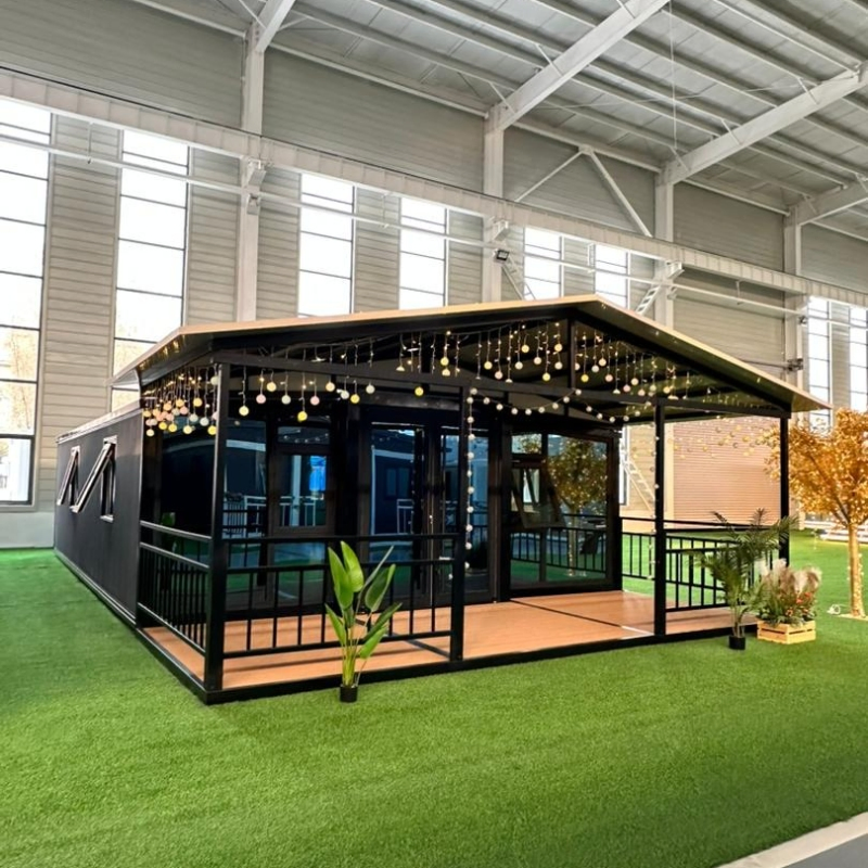 Premium Modern Expandable Modular Prefabricated Container House for Residential Use with CE Certification and Steel Frame Support