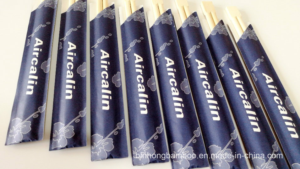9" Twins Bamboo Chopsticks with Customsize Print Logo
