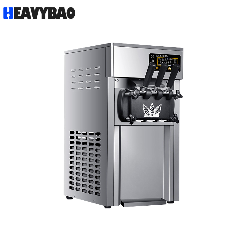 Heavybao Argentina Chile Peru Latin America Commercial Soft Ice Cream Icecream Maker Machine