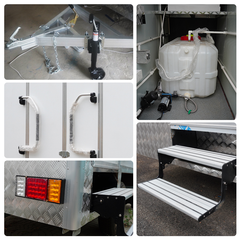 Customized Outdoor VIP Luxury Mobile Restroom Trailer with Shower - Portable Camper Bathroom & Prefab Container Unit