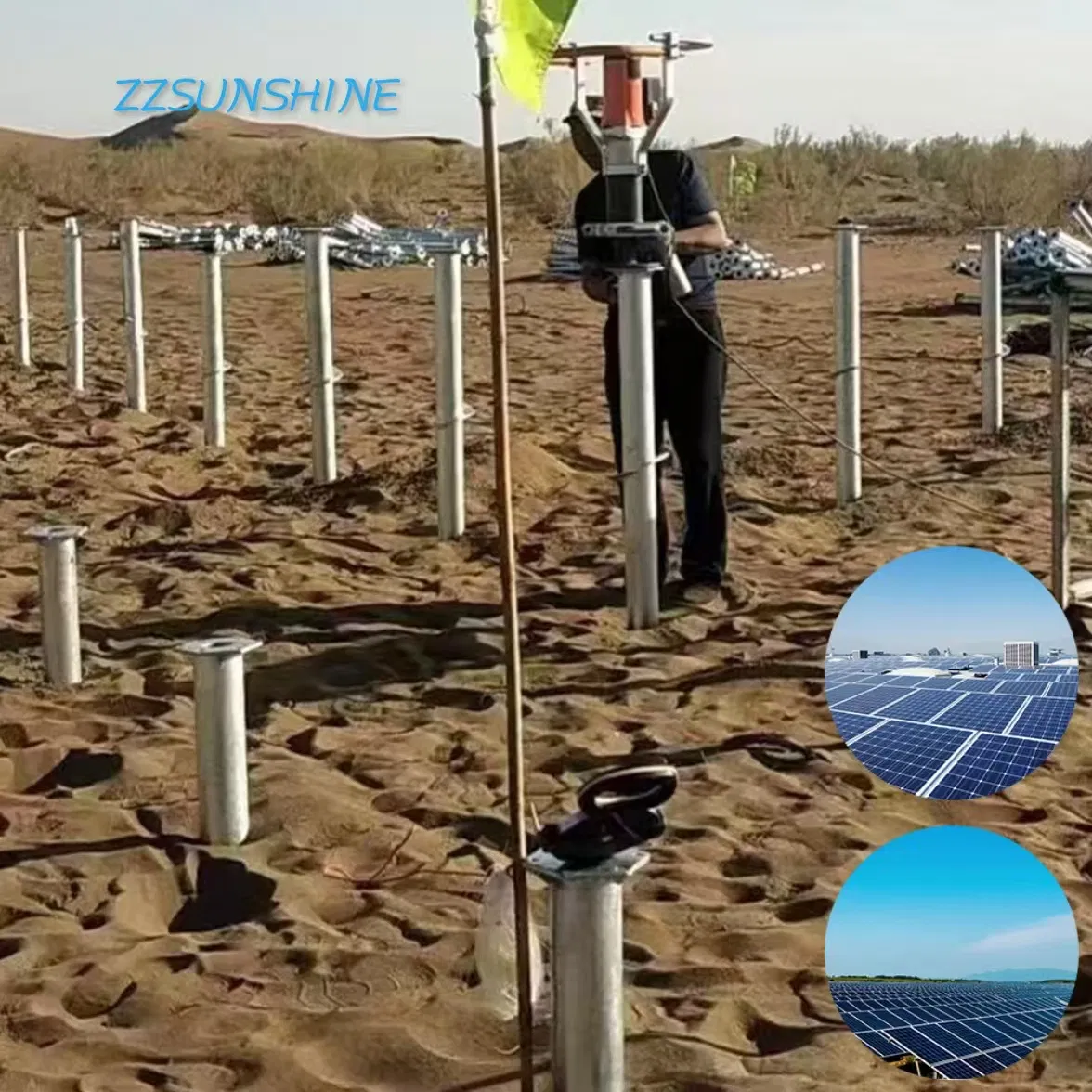 High and Low Speed Two Gears Driven Pile Machine for Ground Pile Construction in Narrow Areas