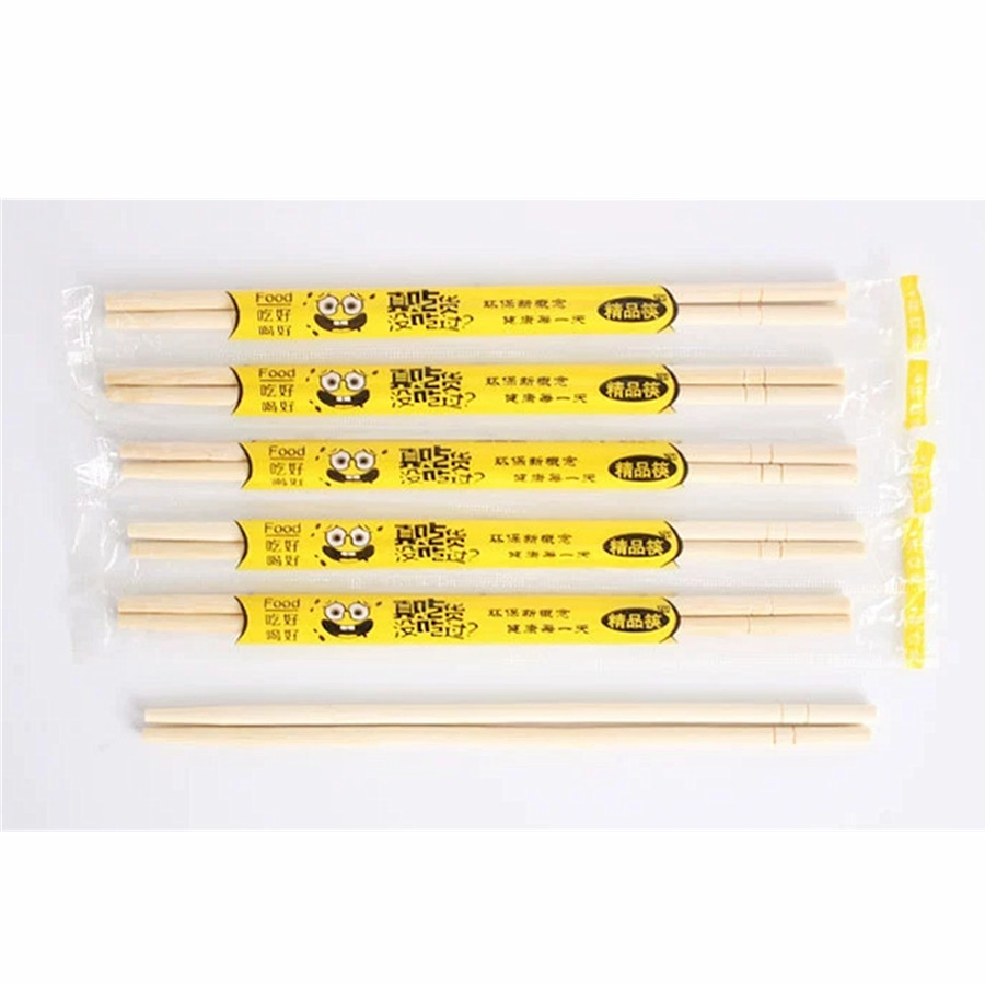 OPP Bag Packing Custom Natural Bamboo Chopstick