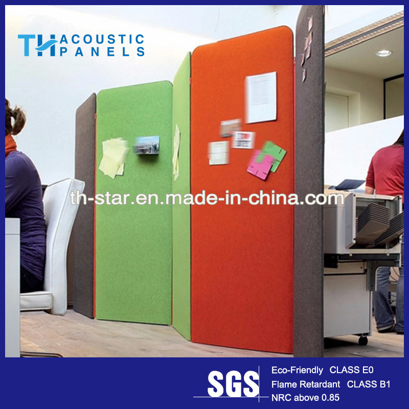 Euroyal Decorative Folding Screen Acoustic Foam Polyester Fiber Panel