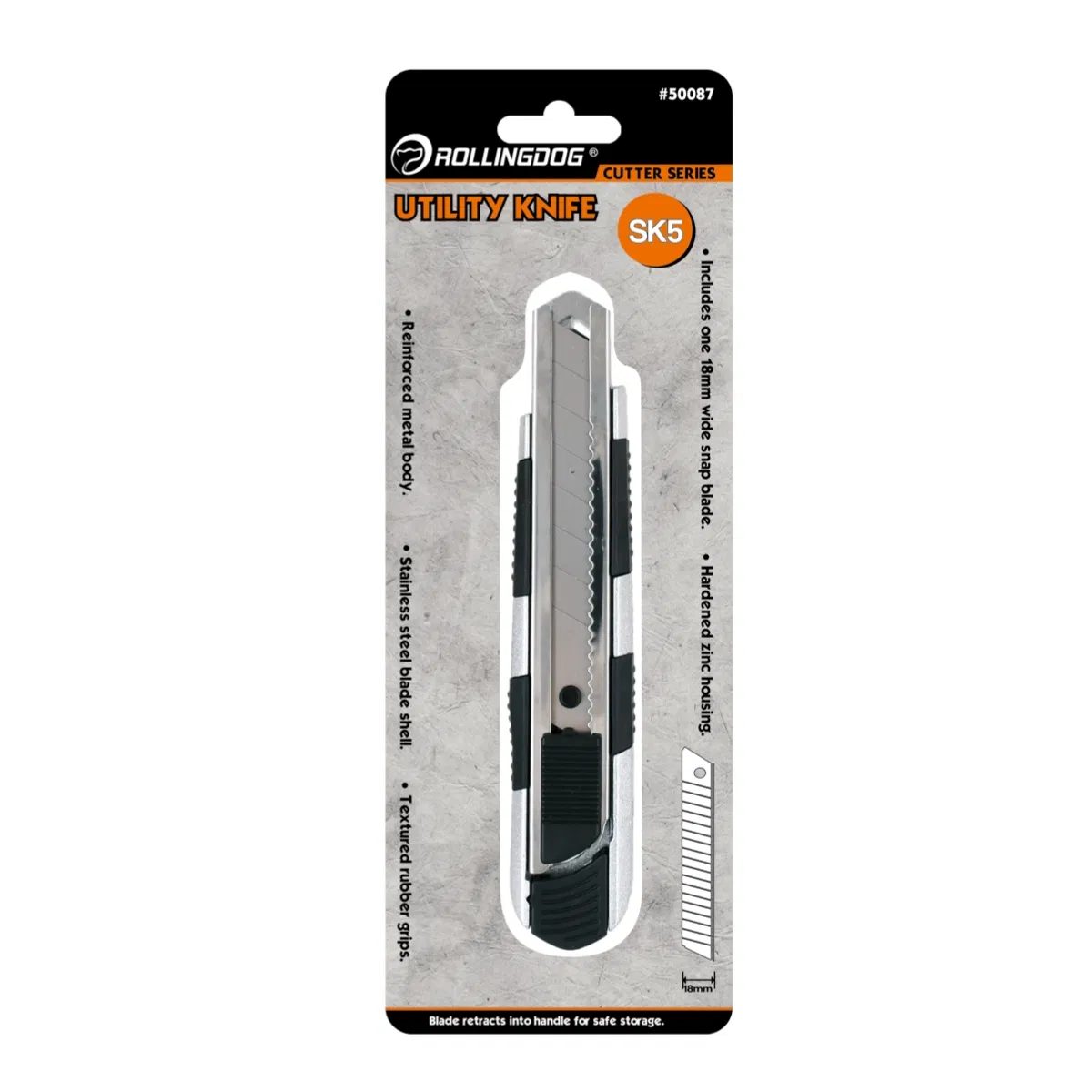Rolingdog-PRO 50087 Snap-off Blade Utility Knife