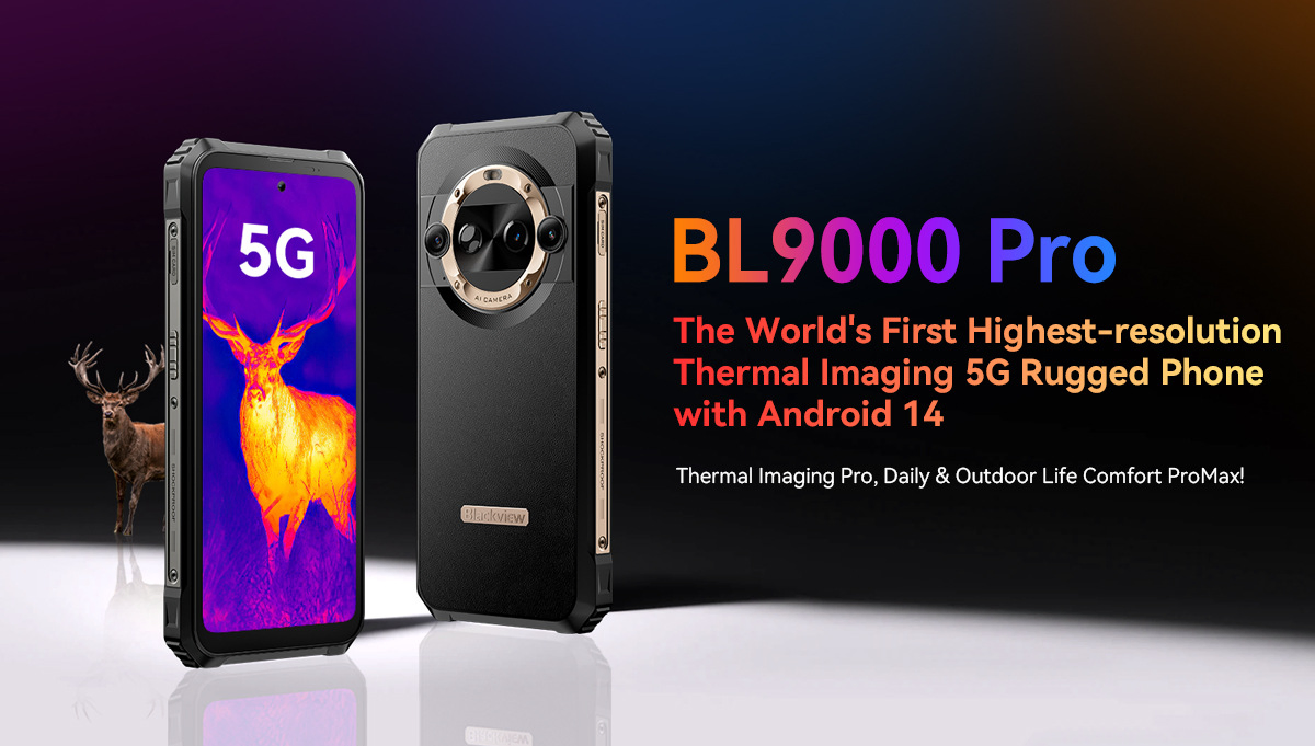 Blackview BL9000 PRO 5G с тепловизором, 12/512 ГБ