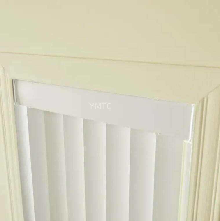 Factory Direct Sale Daylight PVC Slats Office Ball Chain Vertical Blinds
