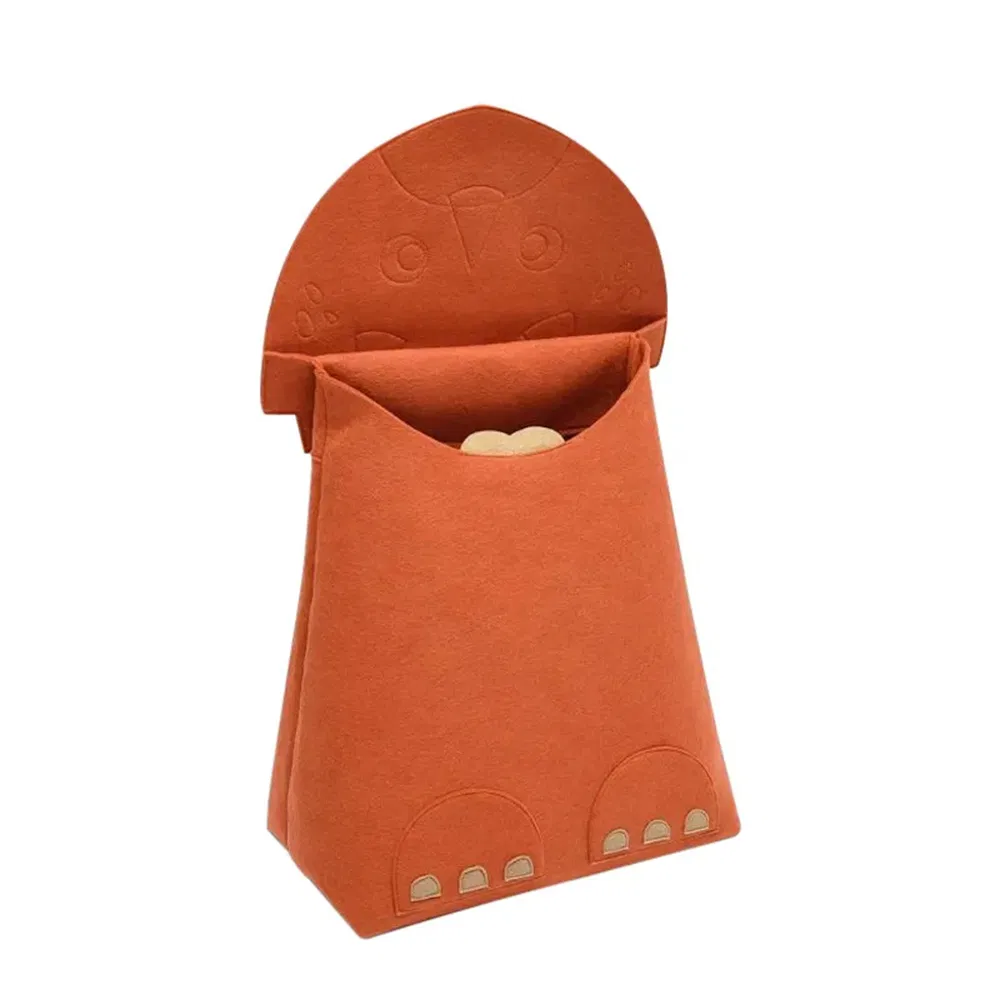 New Felt Laundry Basket for Kids with Foldable Design