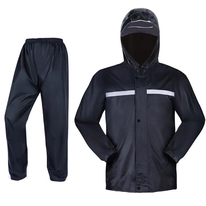Adults Men Impermeable Rain Suit Waterproof Work Wear Raincoat for Motorcycle Fishing