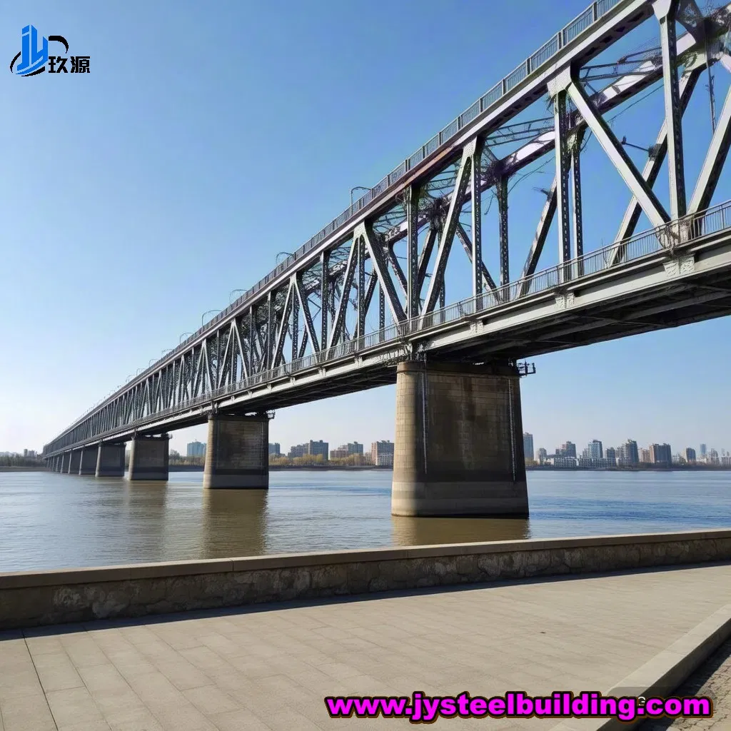Heavy-Duty Arch-Type Structural Steel Bridge for Mining Transport Corridors