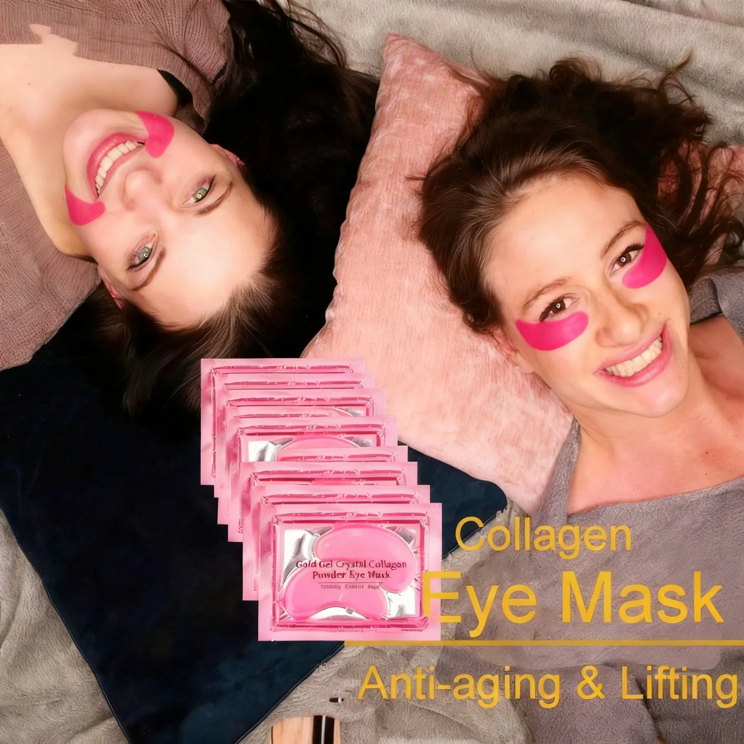 Hydrating Eye Mask Reduce Dark Circles De-Puff Tired Eyes