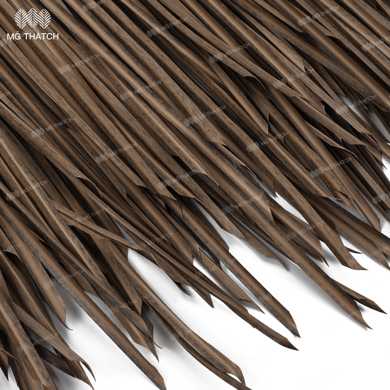 Class a Flame Retardant Artificial Bamboo Grass Plastic Synthetic Thatch Roofing Material