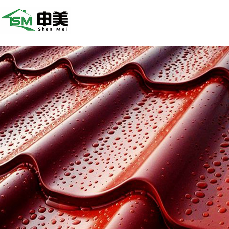 Modern Design ASA Synthetic Resin Roofing Tile Heat Resistant Factory Direct Plastic Roof Sheets for Thermal Efficiency