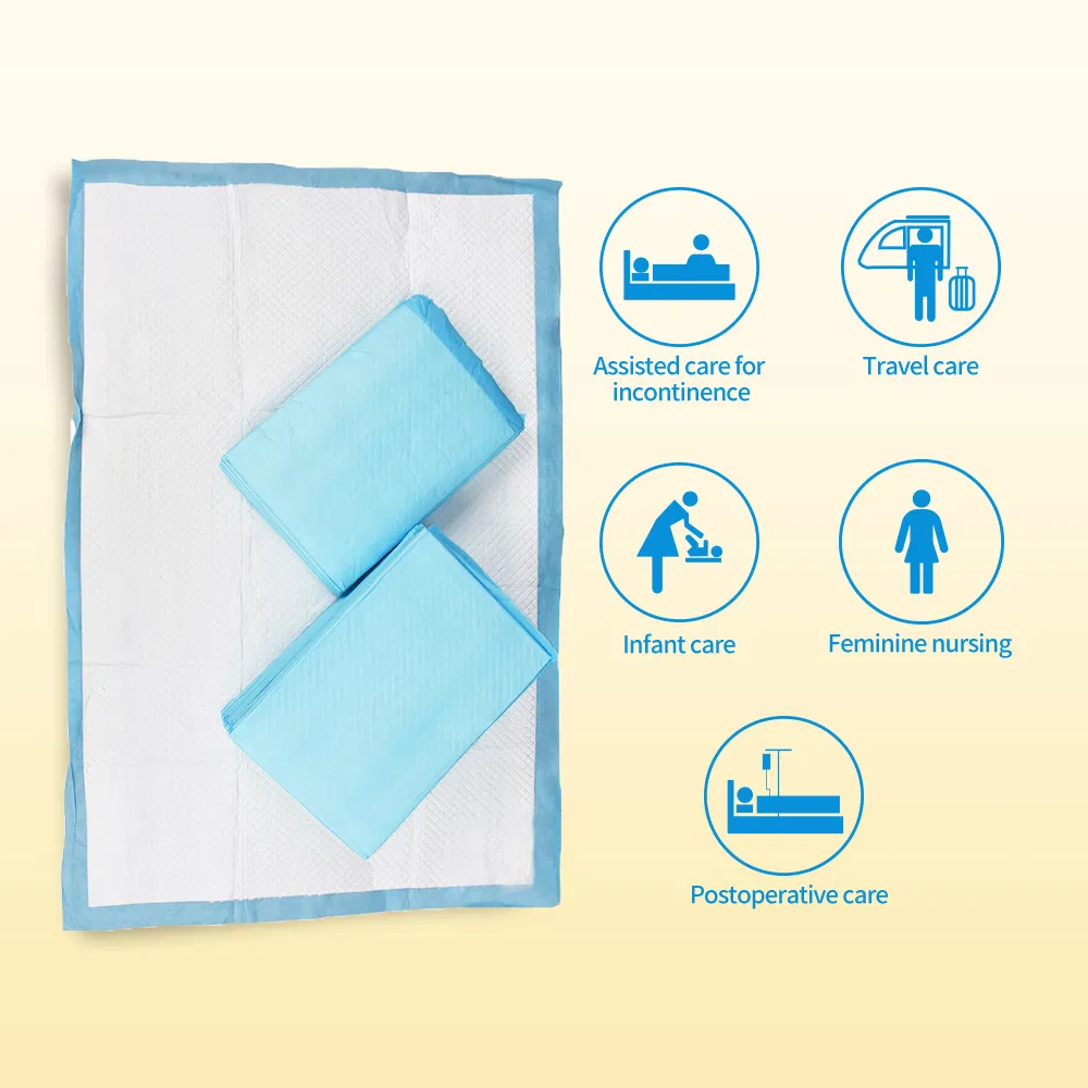 Disposable Underpad 60 X 90cm Patient Nursing Pads for Incontinence Adult Diaper