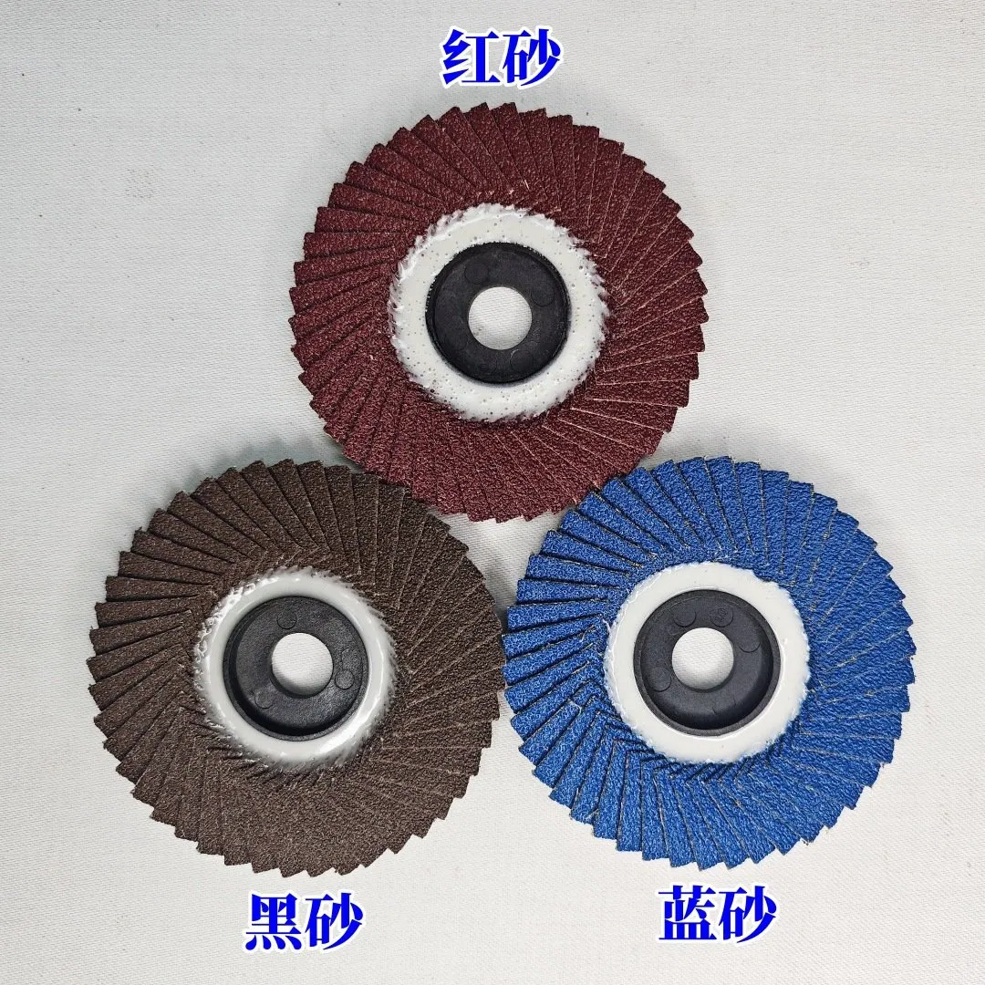 4 Inch High Hardness Korean Zirconia Flap Wheel Flower Abrasive Disc