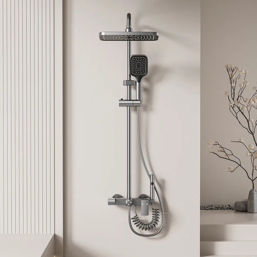 Bathroom Shower Set with Rainfall Headshower and Handheld