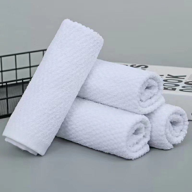 Bath Matt Towel with Hotel Amenities for Guest Room Using
