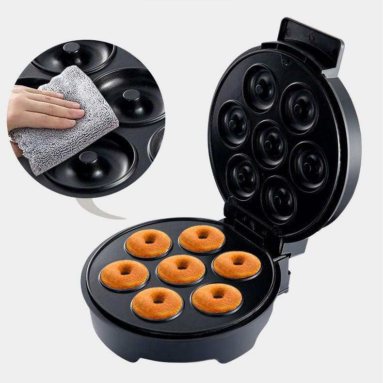Donut Maker Breakfast Cake Toaster Bread Waffle Machine for Easy Homemade Baking