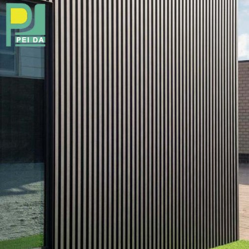 Co-Extrusion WPC Wall Cladding Panel Sheet Wood Wall Exterior