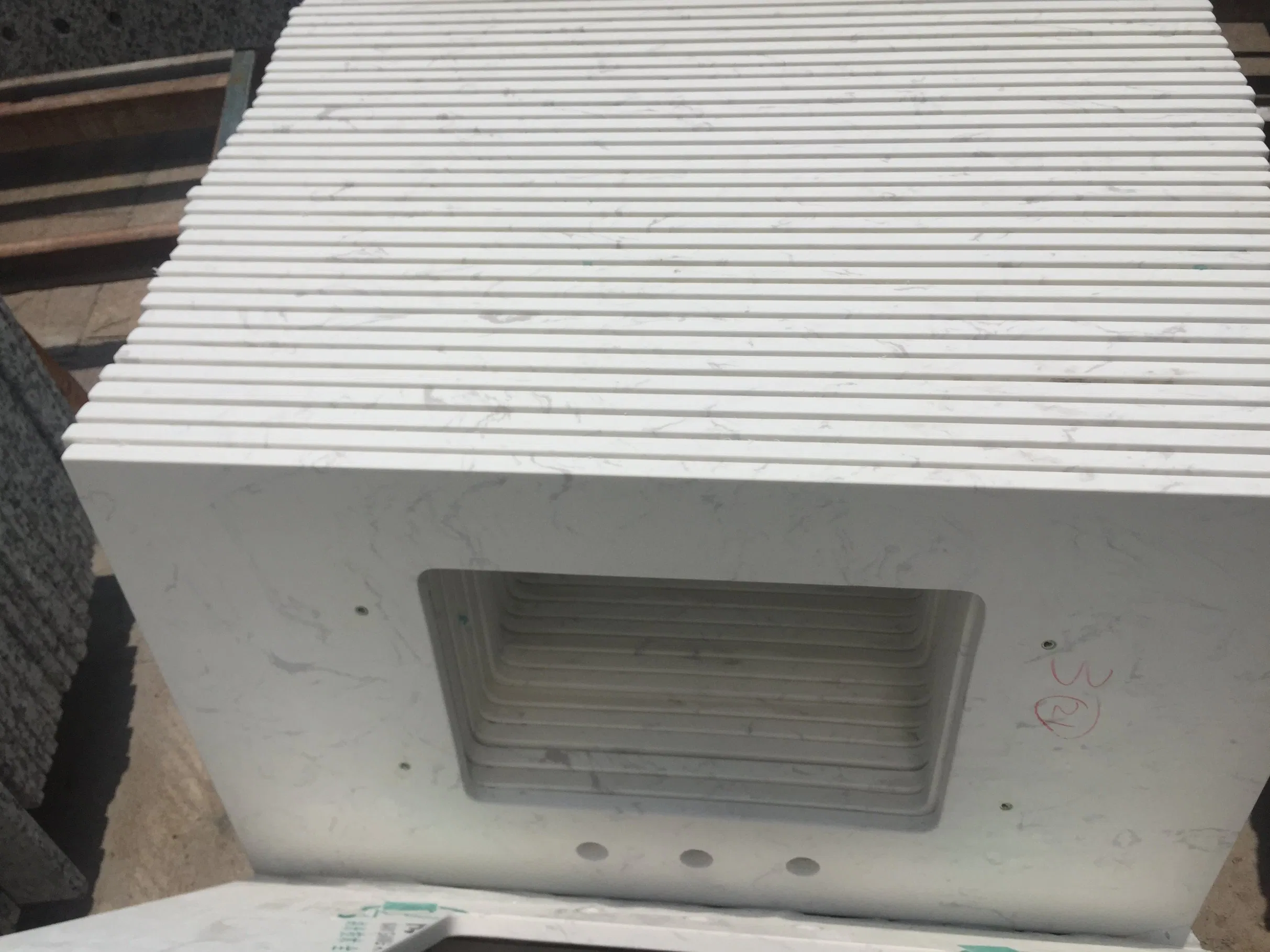 Beige Artificial Marble Mouldings for Column