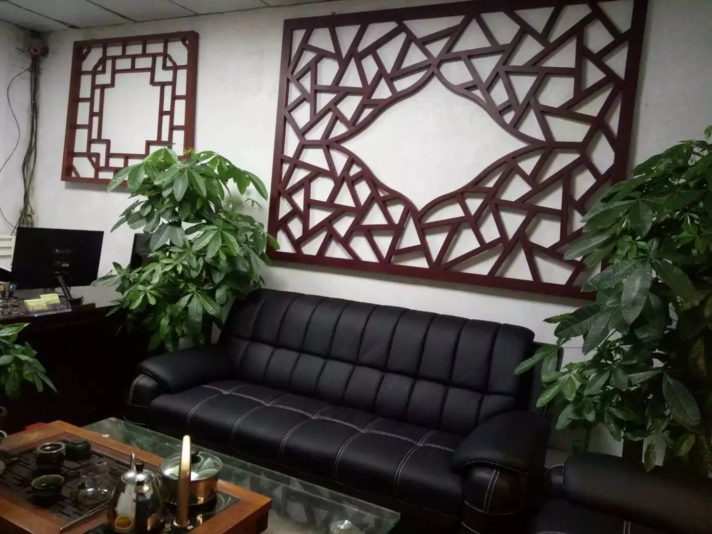 Chinese-Style Aluminum Decoration Cladding Balcony Fence