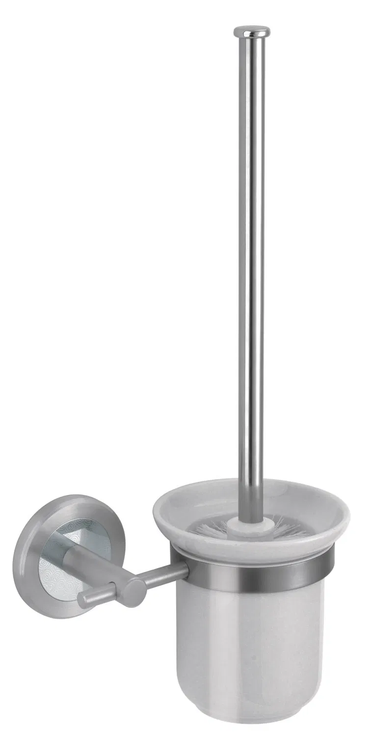 Stainless Steel Polish Wall Mounted Metal Toilet Brush Holder