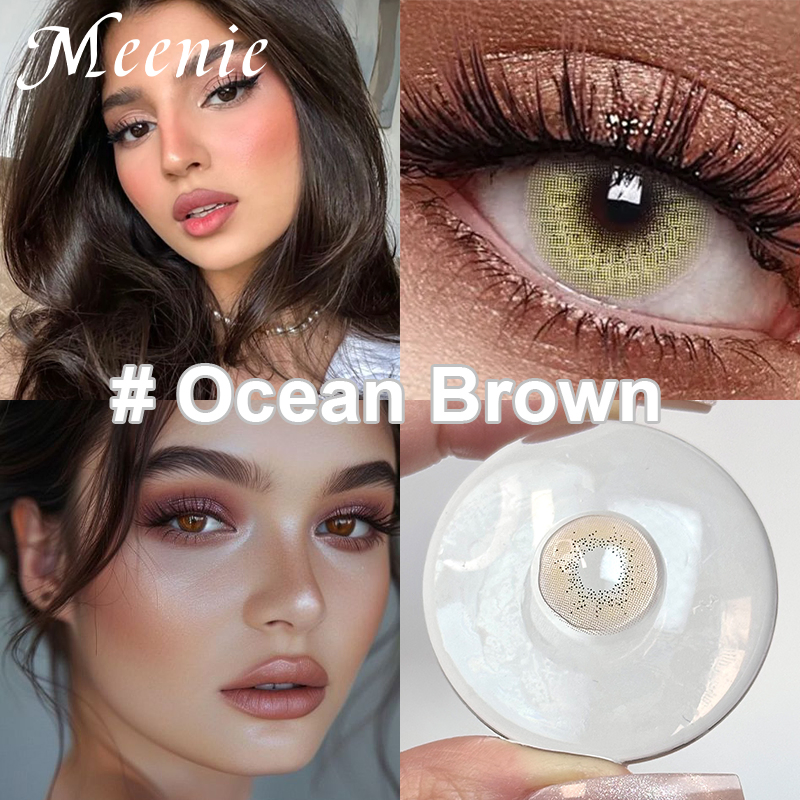 Prescription Contact Lenses Yearly Soft Colored Contact Lens Can OEM