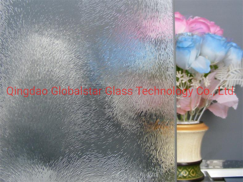China Manufactured 3mm 4mm 5mm 6mm Chinchilla Patterned Figured Glass/Decorative Glass/Textured Glass