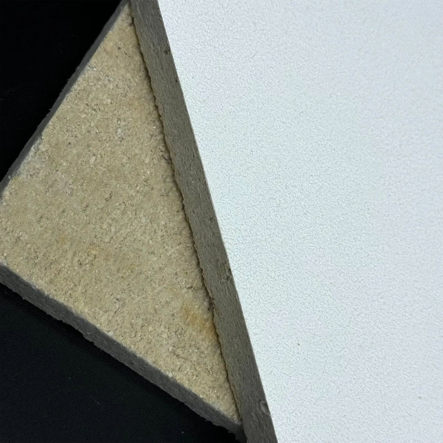 Laminated Surface Mineral Fiber Ceiling Tile for Commercial Interiors with Acoustic Performance