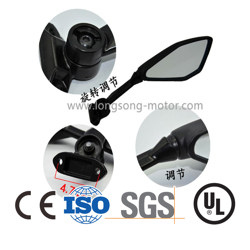 Kawasaki Ninja 250 Боковые зеркала заднего вида с E-MARK световозвращателем