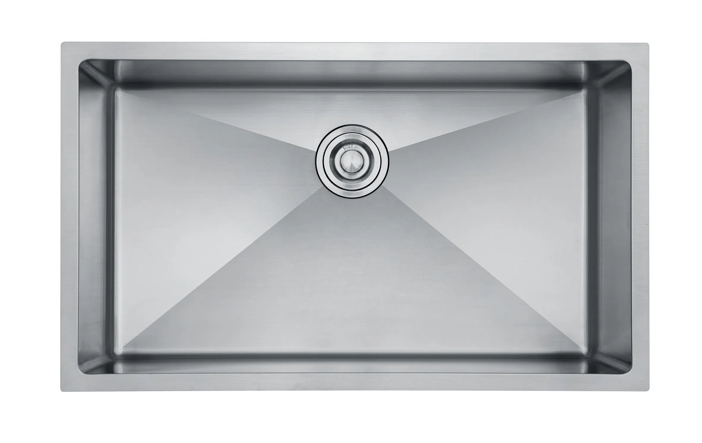 Top Grade 304 Stainless Steel Sink for Home Kitchen Use with Easy Installation