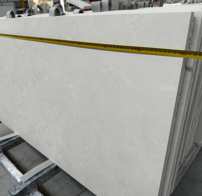 Honed White Limestone Tile for Wall and Flooring