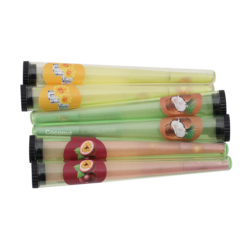 84mm 98mm 110mm Natural Paper Flavor Tip Easy Fill Burst Bead Pre Rolled Cones