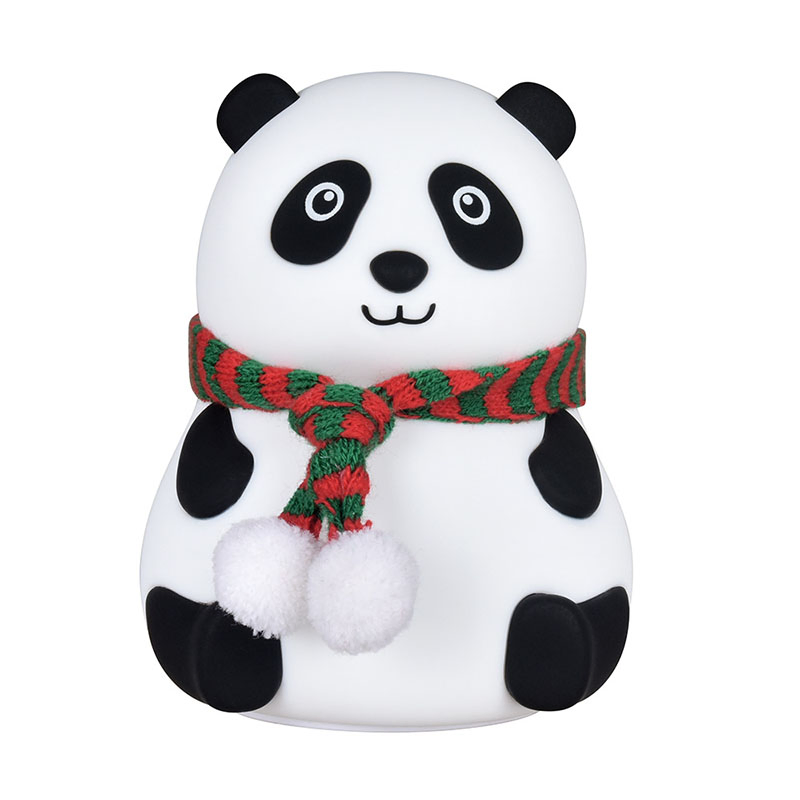Силиконовая атмосферная лампа Panda для салона авто