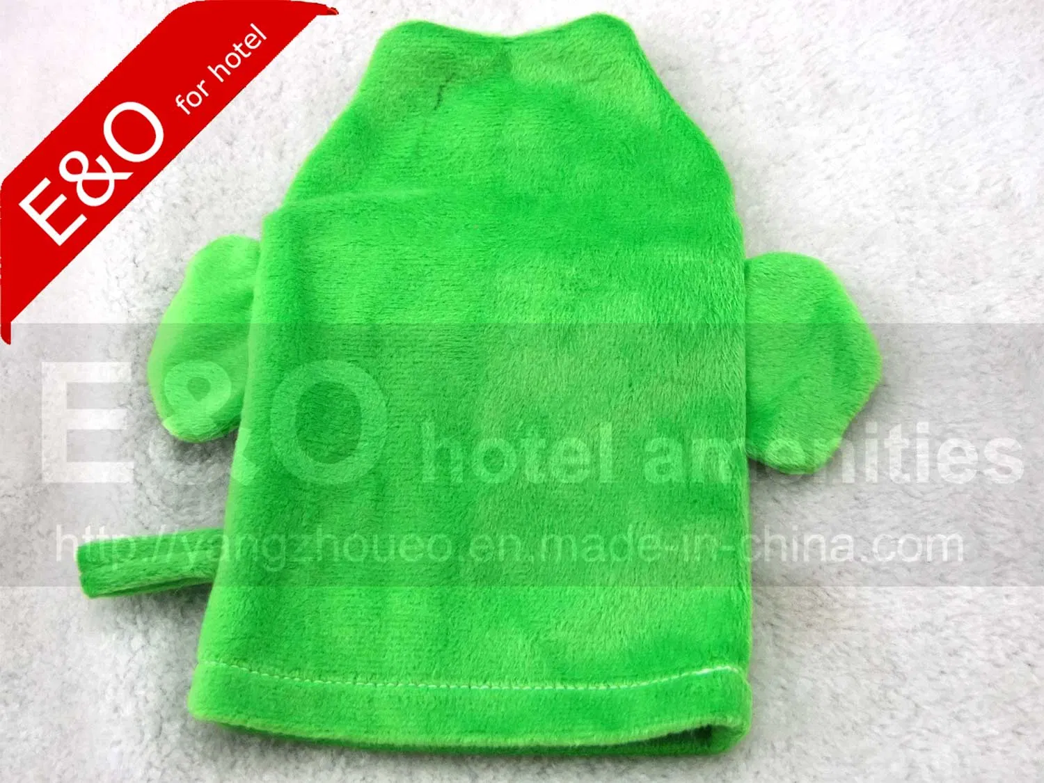 Frog Baby SPA Bath Glove Exfoliating Mitt Animal Frog Hand Puppet