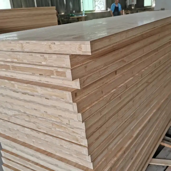 Factory Custom FSC Raw Materials Bamboo Plywood Bamboo Wall Panel for Furniture