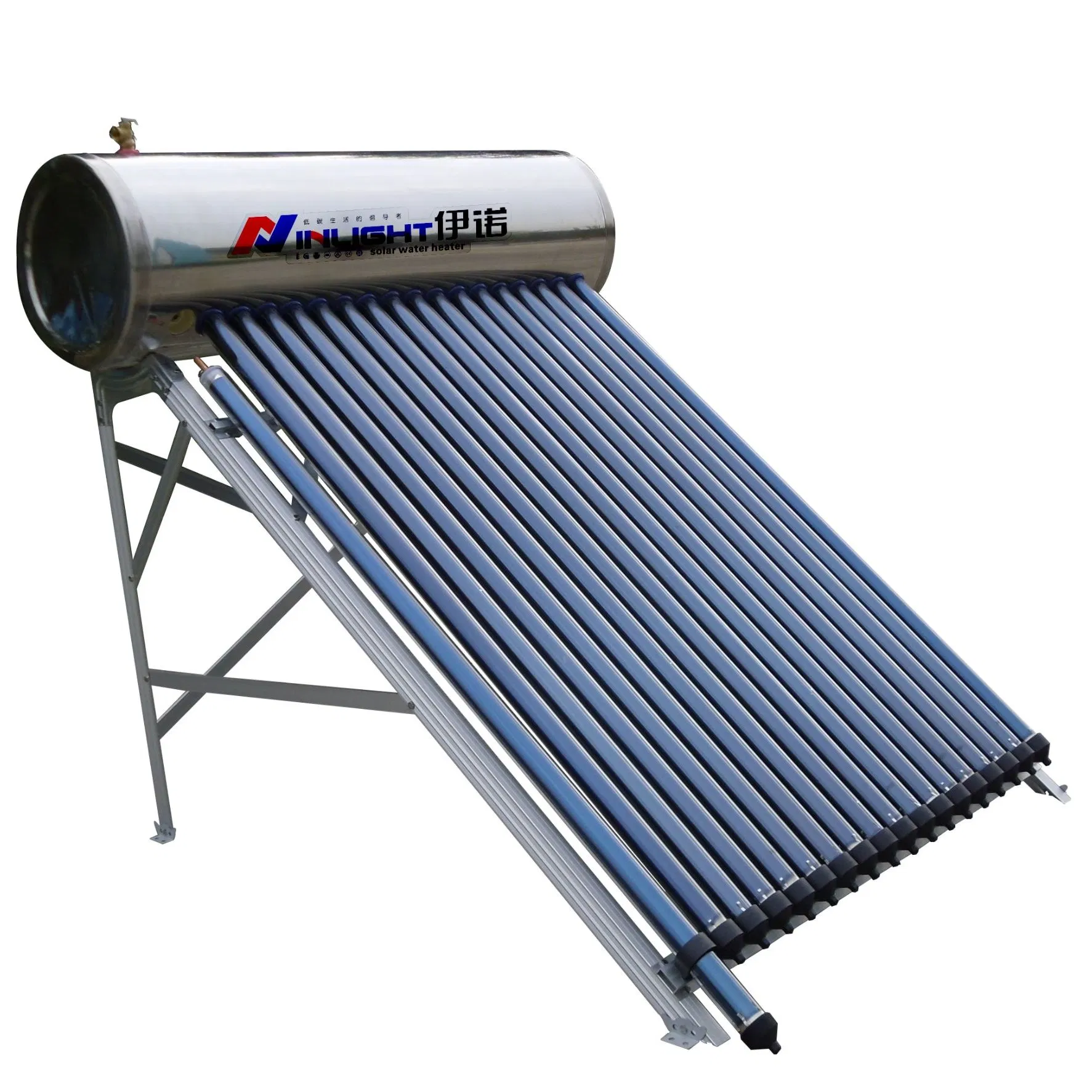 Color Steel Plate High Pressure Heat Pipe Solar Hot Water Heater