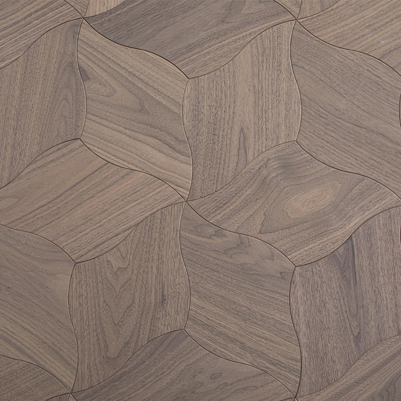 Modern Design Style 15mm Thick Bamboo Parquet Flooring Environmentally-Friendly for Indoor Use