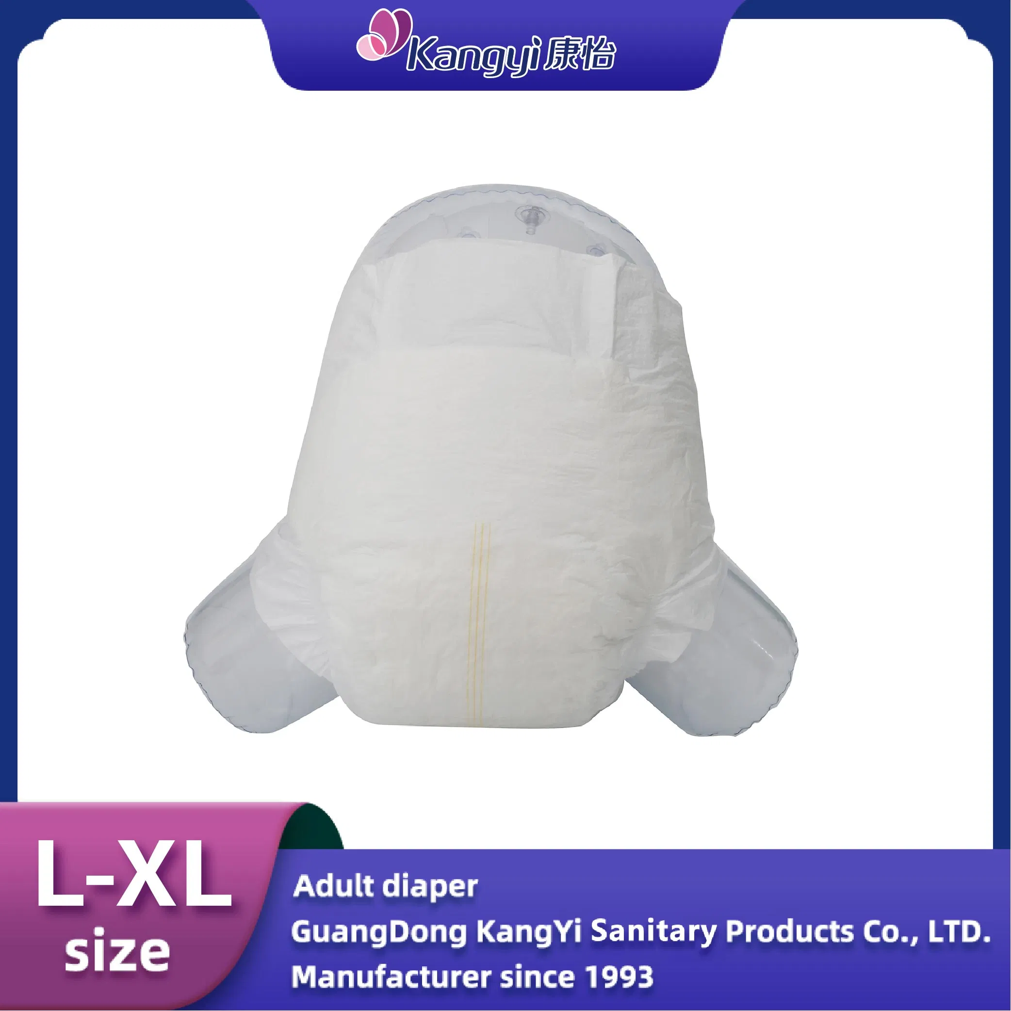 Cheap Customization Adult Product High Absorbency Maximum Soft Tape Type Disposable Adult Diaper