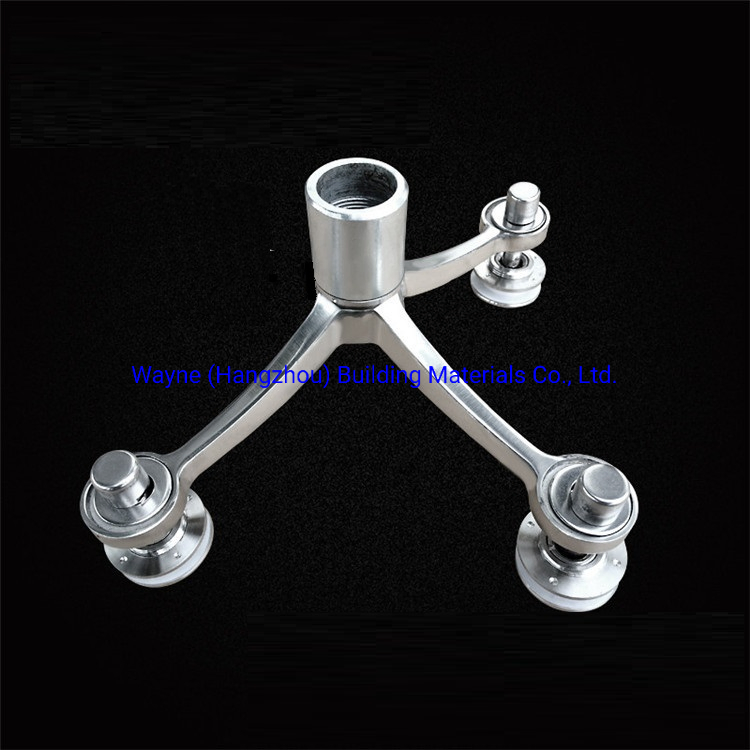 200mm Stainless Steel Glass Spider with 3 Arms; Glass Fitting Hardware, Point-Fixed Curtain Wall Hardware with High Quality and Best Price
