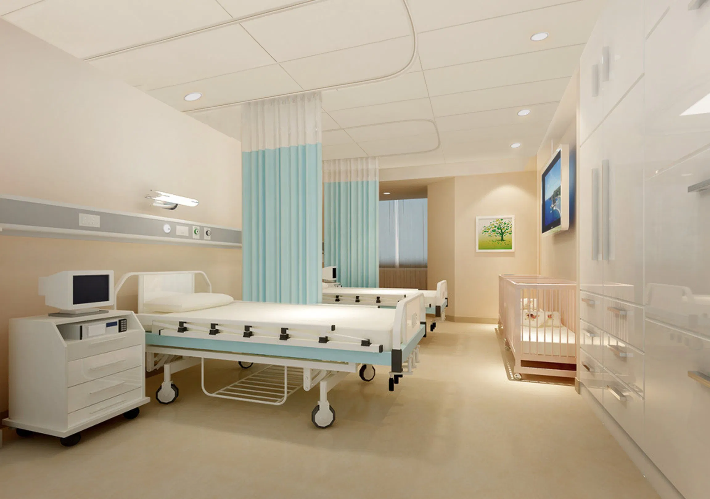 Custom Perforated Acoustic Gypsum Board for Wall and Ceiling Applications