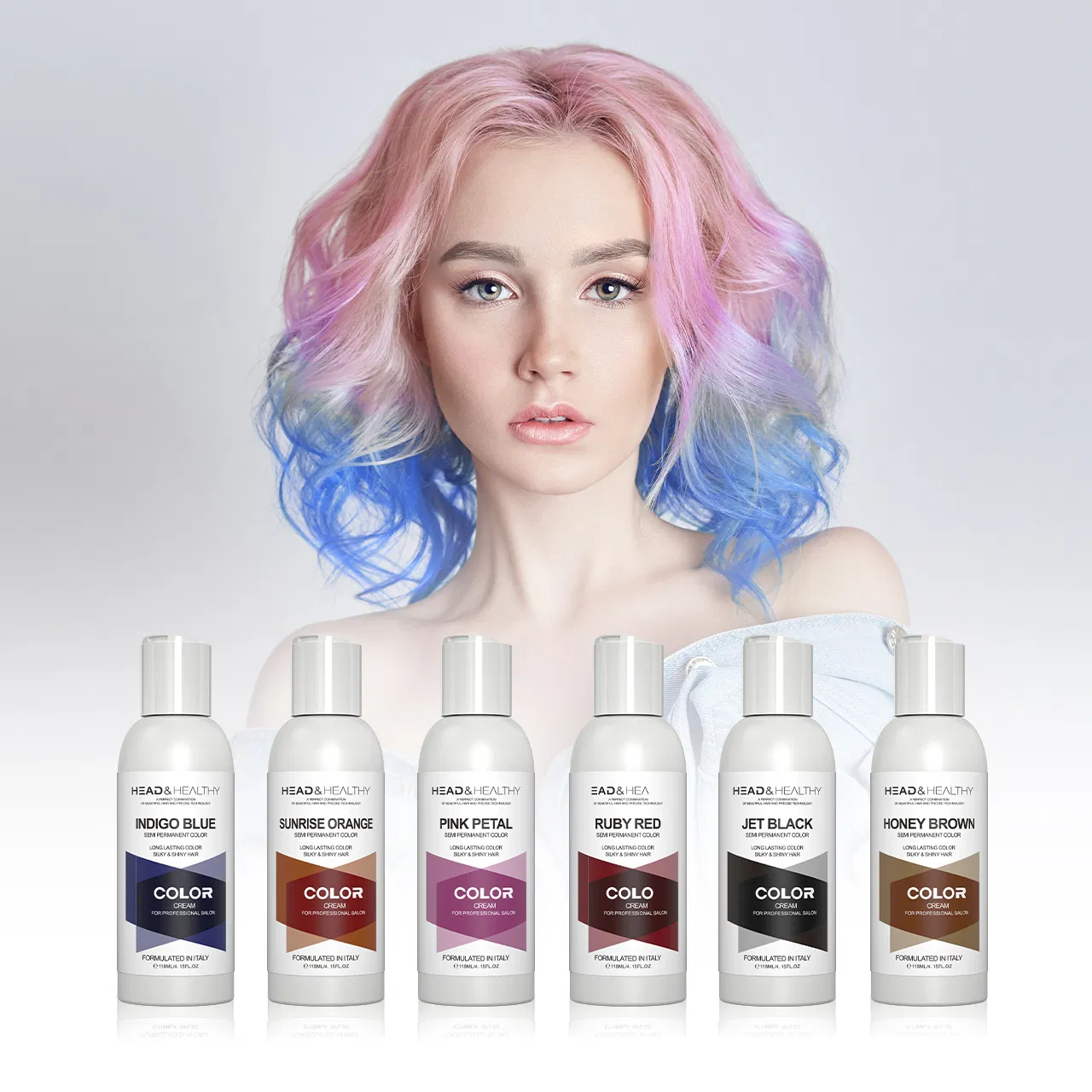 Salon Ready Vegan Hair Dye Cream for Lasting Color