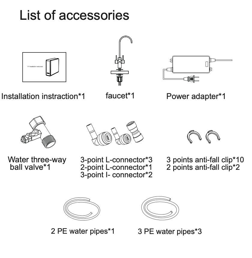 Best Price Household Commercial RO Water Filter System 2L/Min Large Flow Water Filtration System Reverse Osmosis Water Purifier for Home Use