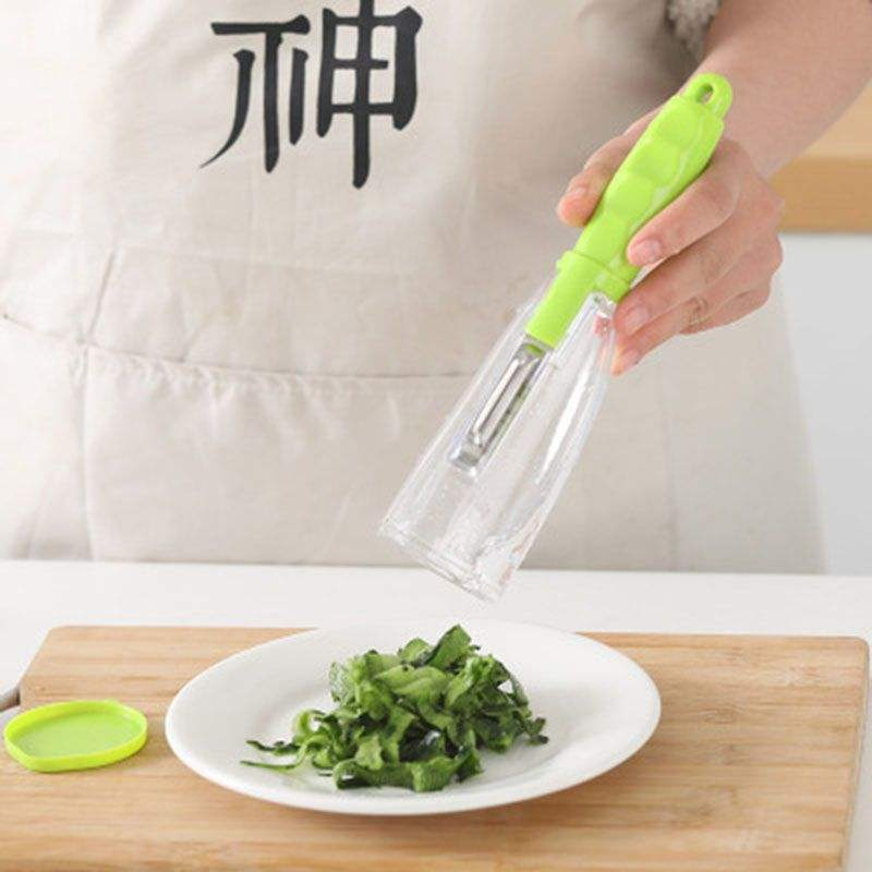 Hot Sale Stainless Steel Fruit Vegetable Peeler for Kitchen Gadgets Creative Storage