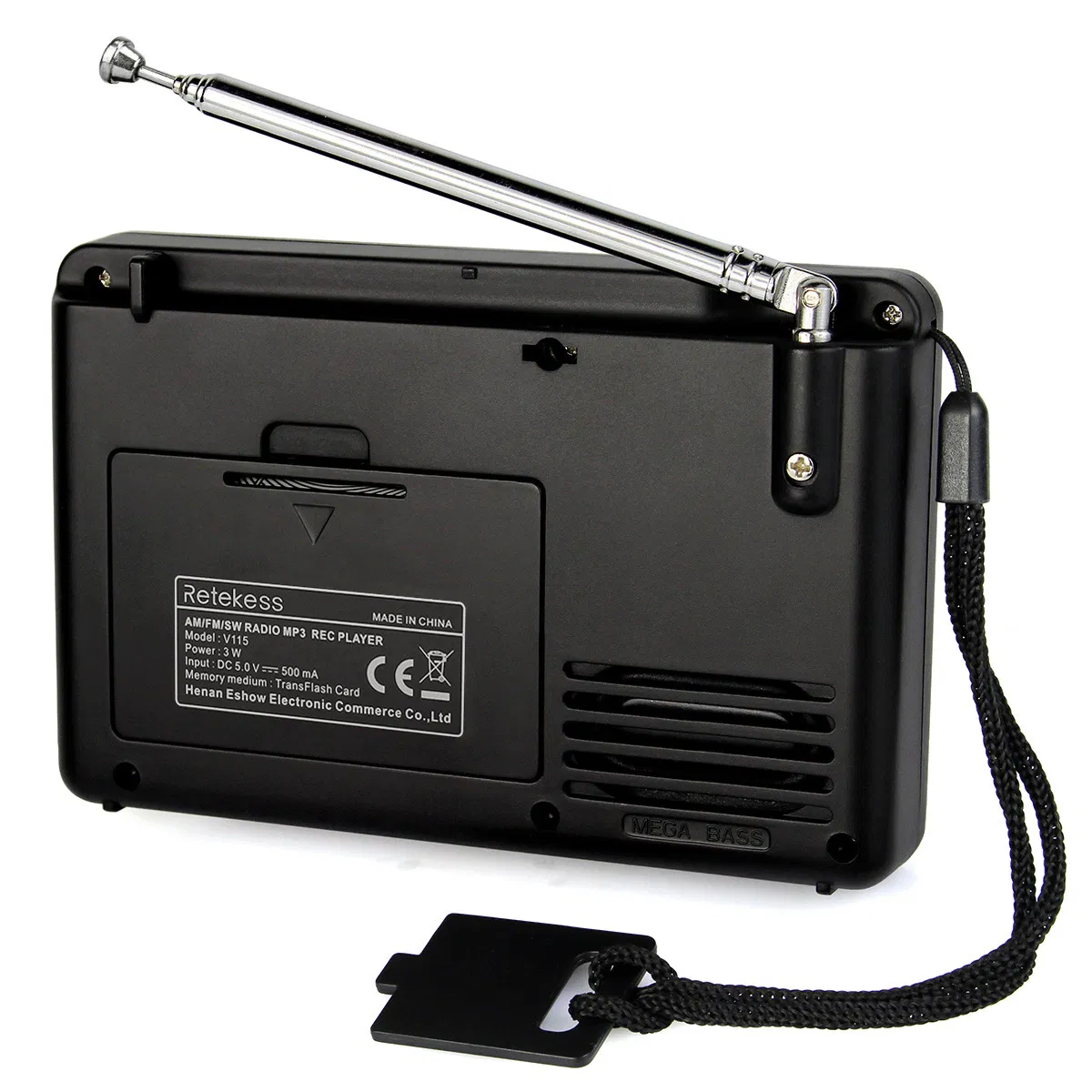 Retekess V-115 Portable Am/FM Radio with MP3 Player & Digital Display