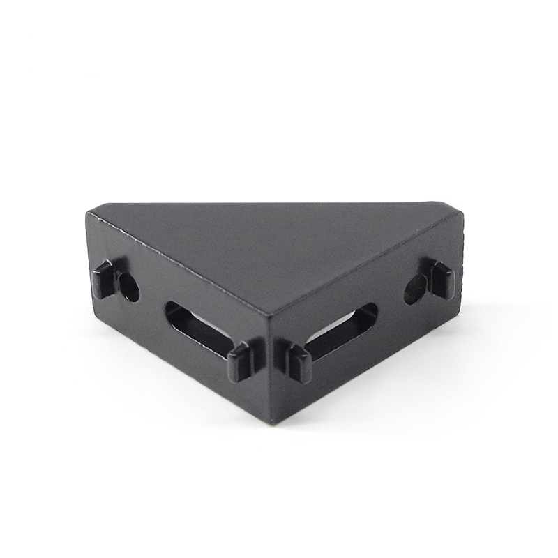 Угловой кронштейн алюминиевый 1028 3060c-8 для профиля