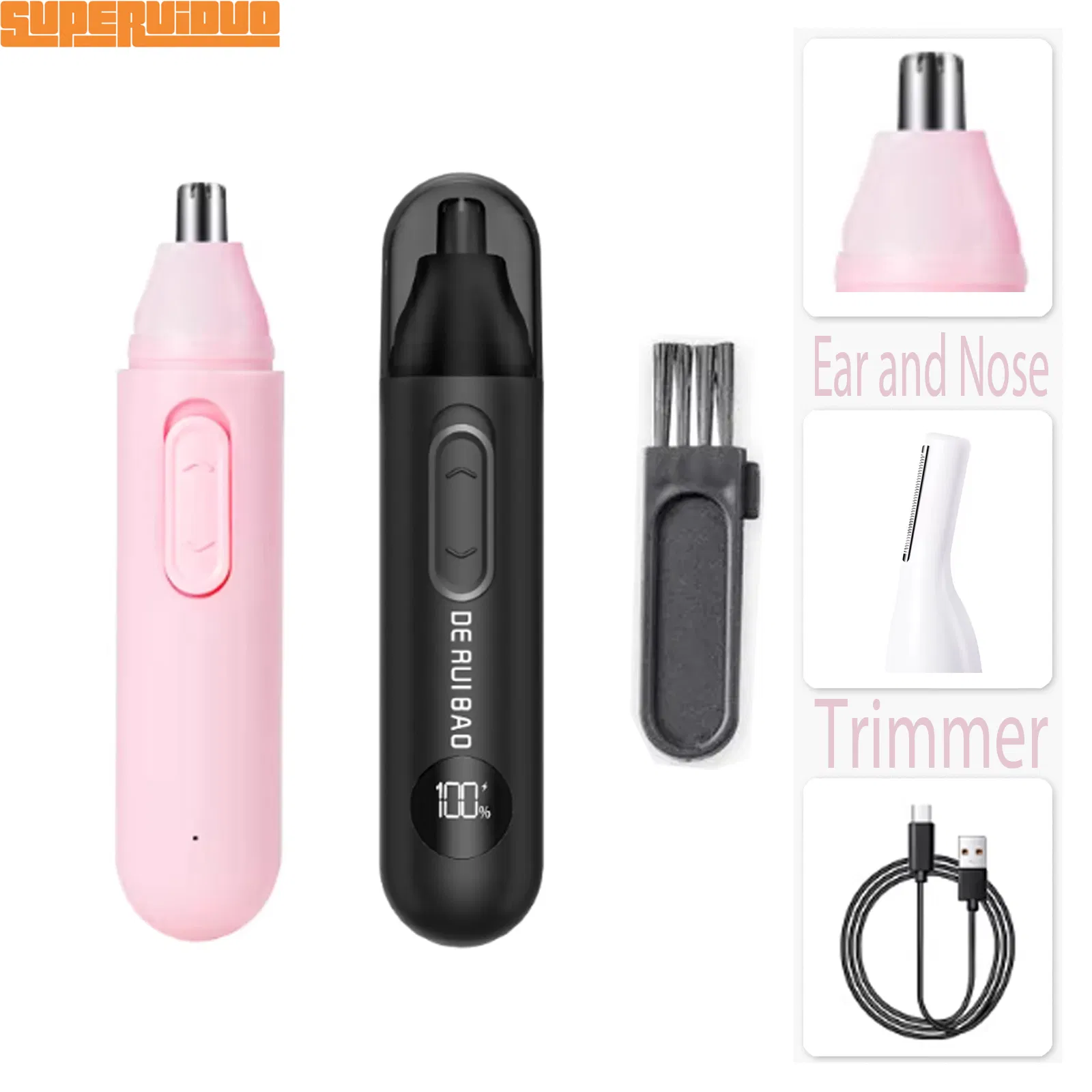 Comprehensive Face Grooming Solution Ear and Nose Trimmer