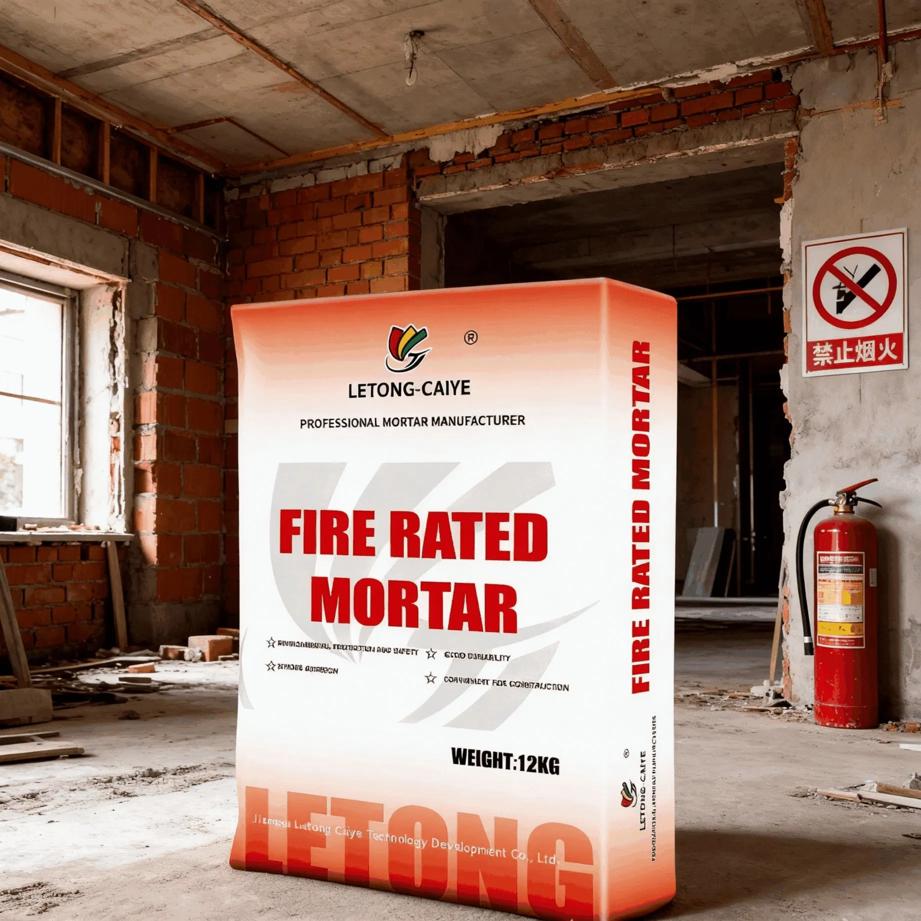 Огнеупорный теплоизоляционный раствор Letong 12кг