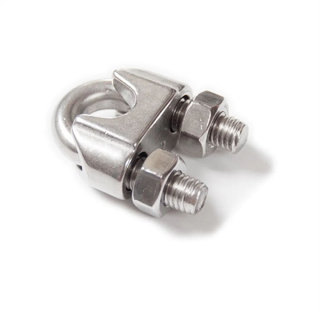 Wire Rope Clamp Lock Buckle Clamping Rope Device U-Shaped Clamp