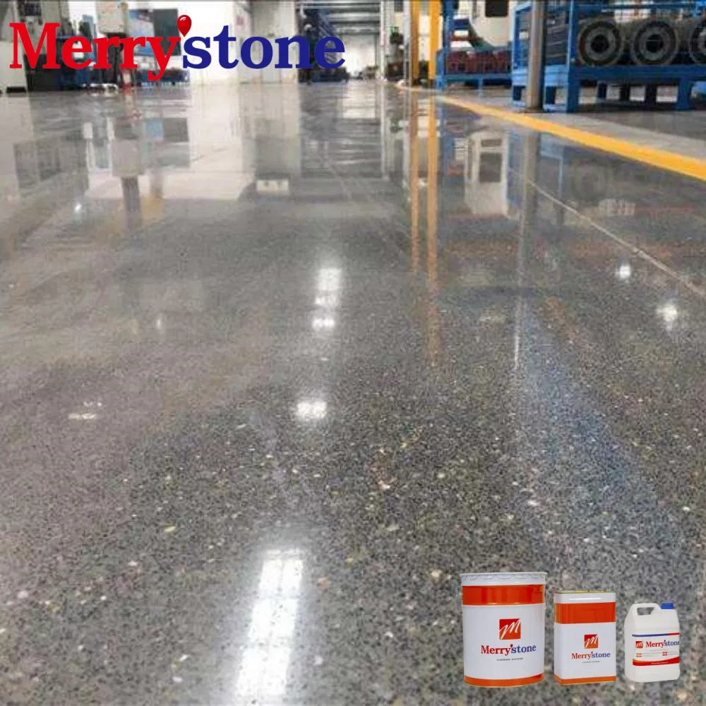 High-Gloss Liquid Sealing Curing Agent Floor Coating for Premium Automobile Showrooms