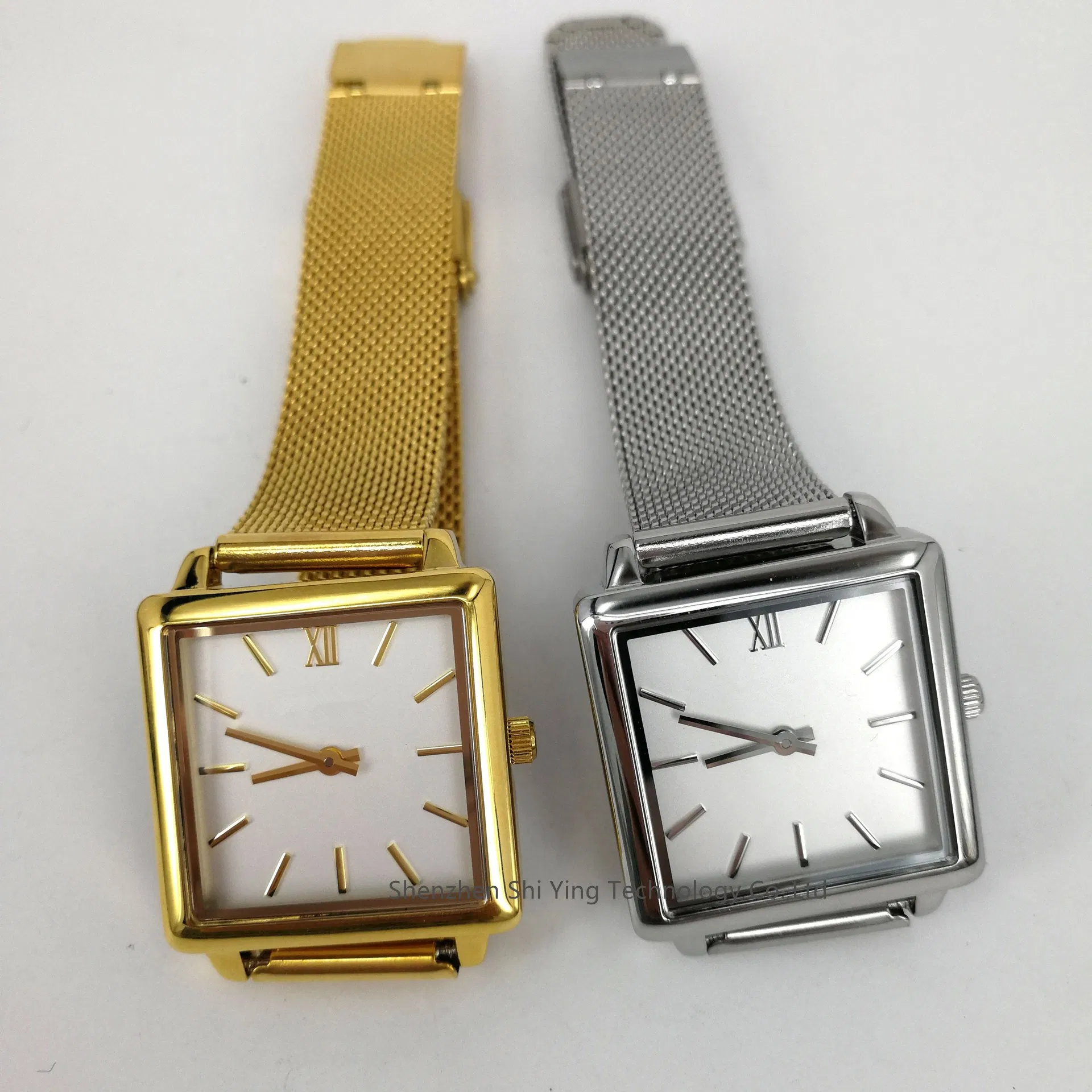 Custom Steel Mesh Band Watch for Men Women